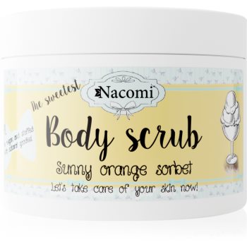 Nacomi The Sweetest Sunny Orange Sorbet exfoliant pentru corp - imagine 2